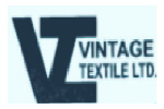VINTAGE TEXTILE LTD logo with VT letters in blue on white background